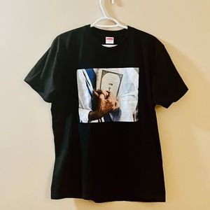 Supreme Bible Mother Theresa Black T-shirt Size Medium
